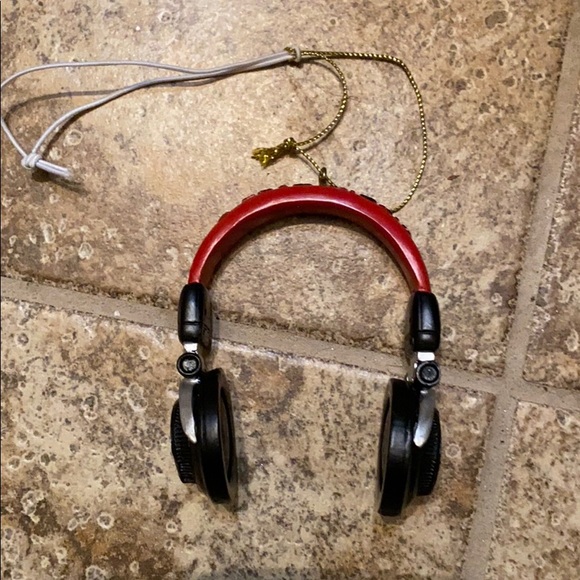Other - I love music headphones Xmas ornament 2018